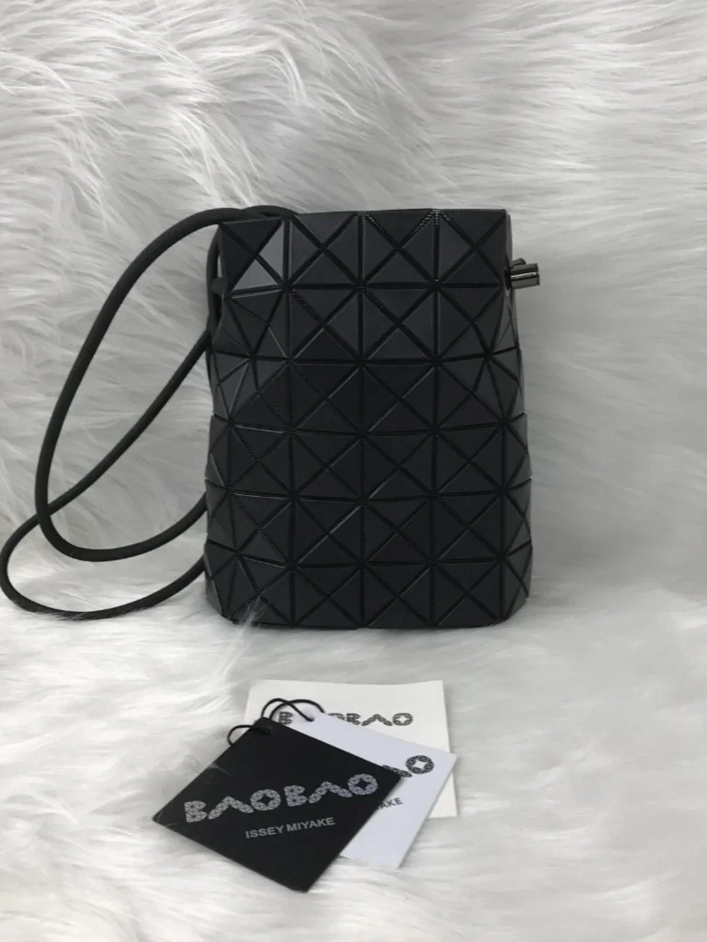 NEW BAO BAO ISSEY MIYAKE  WRING  Black shoulder bag - Picture 7 of 12